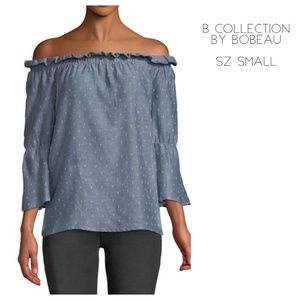 NWT Bobeau Martha Off-the Shoulder Top - Sz. Small